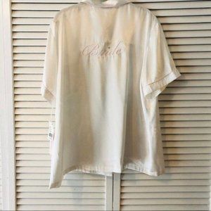 Linea Donatella Bride Embroidered Boyfriend top